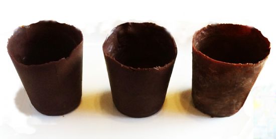 Salted Chocolate cups