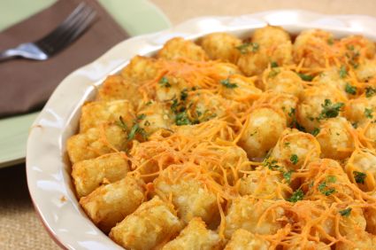 Tater Tot and Ground Turkey Casserole