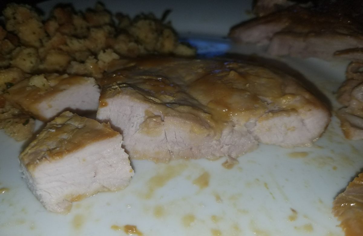 Brown Sugar-Mustard Pork Chops