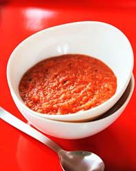 Blackened Tomato Soup