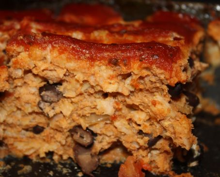 Family low Fat Turkey Meatloaf