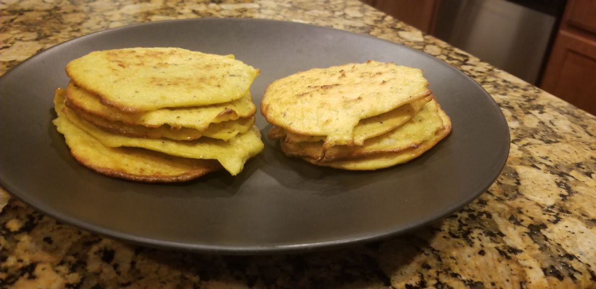 Linton's Delicious Keto Cauliflower Tortillas (1.8 Net Carbs and under 50 calories per slice!)