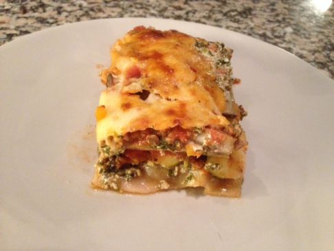Cori's Vegetarian (or not) Lasagna -- Low Fat