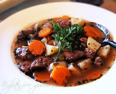 Beef Stew from Leftover Round Roast (Crockpot Recipe)