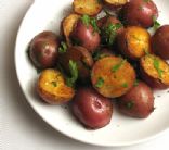 Roasted Brunch Potatoes with a dijon glaze