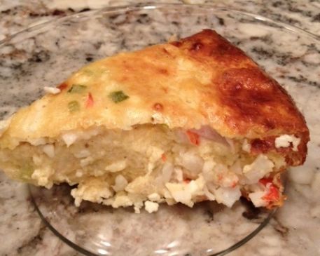 Crustless Crab Quiche