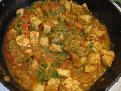 East Indian Chicken (By Poteet)