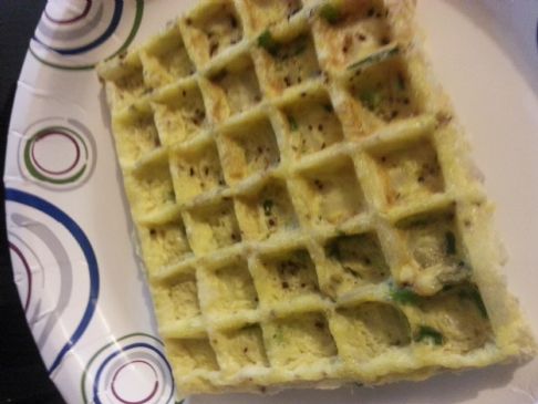 Egg and Potato Waffle/Omelet