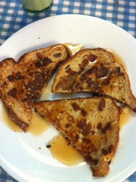 Maple-Bacon French Toast (vegetarian)
