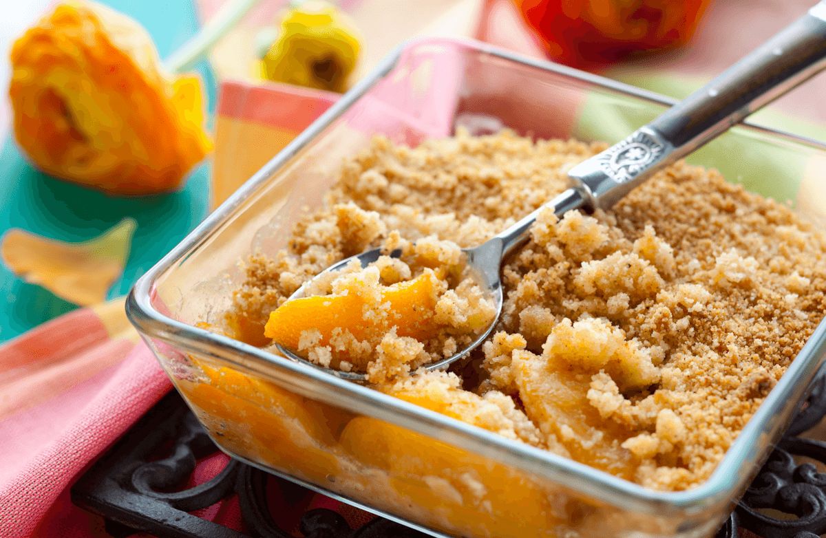 Katie's Summer Peach Crisp