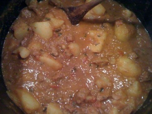 Shez's Beef and Potato Stew