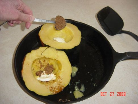 Acorn Squash with Brown Sugar