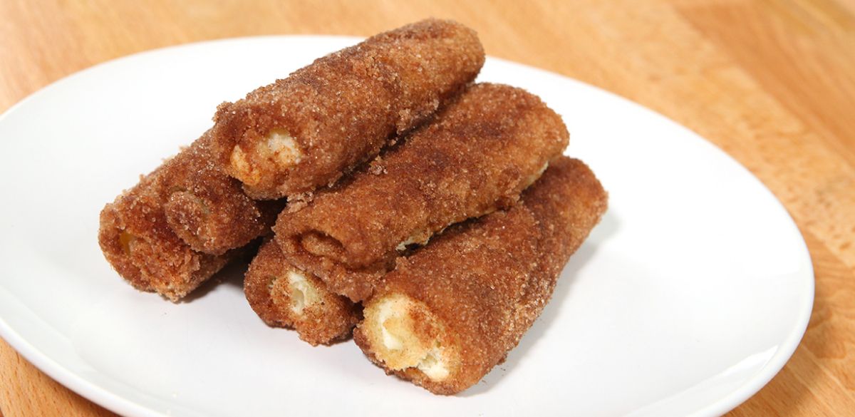Cinnamon Cream Cheese Roll Ups from Get in My Belly