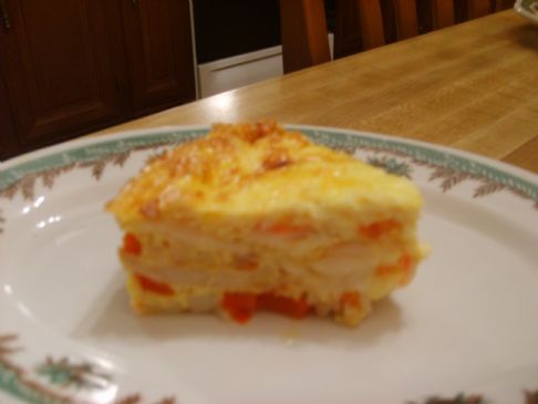 Crustless Seafood Quiche