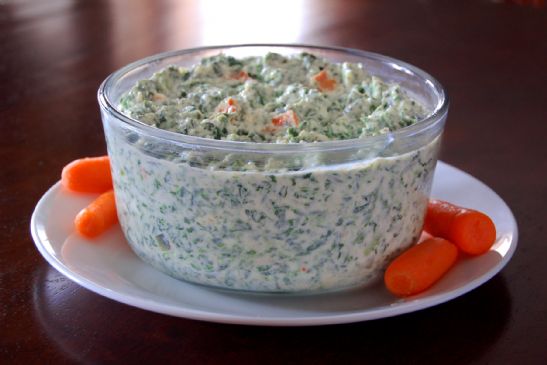 Mom's Renovated Spinach Dip