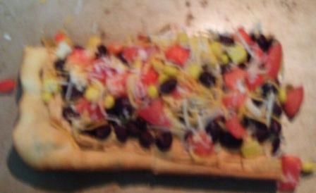 Texas Caviar Pizza