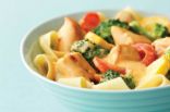 creamy chicken vegtables and noodles