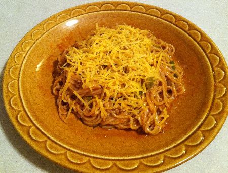 Mexican Fiesta Spaghetti