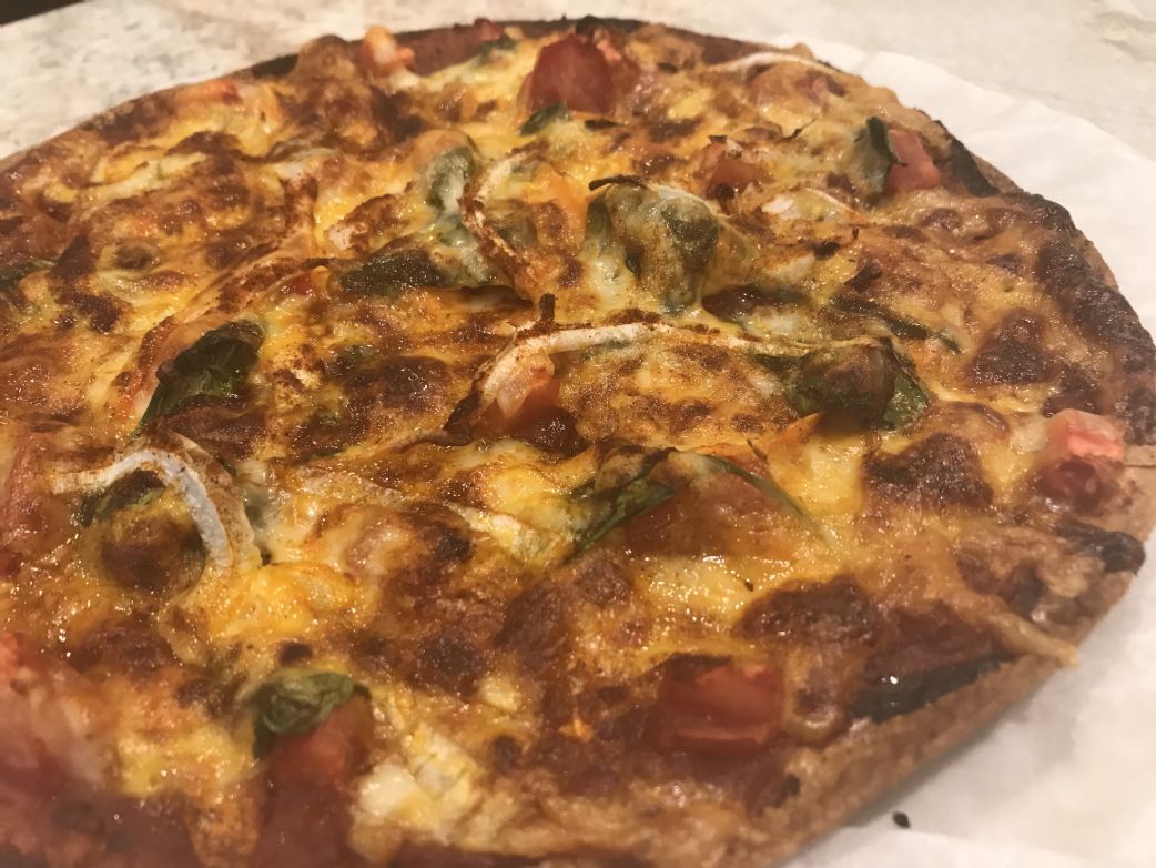 Veggie Gluten Free Pizza, Crunch Crust by Tamera